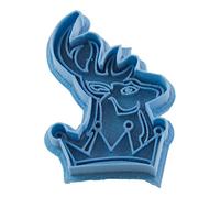 Cuticuter Juego De Tronos Baratheon Cortador de Galletas, Plástico, Azul, 8x7x1.5 cm