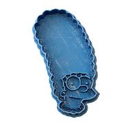 Cuticuter Los Simpsons Marge Cortador de Galletas, Plástico, Azul