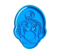 Cuticuter Luigi Cortador de Galletas Mario Bros, azul