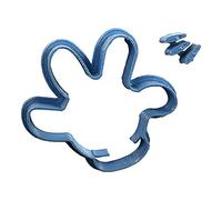 Cuticuter Mano Mickey Cortador de Fondant, Azul