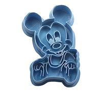 Cuticuter Mickey Bebe Disney Cortador de Galletas, Plástico, Azul, 8x7x1.5 cm