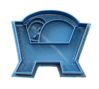 Cuticuter Navidad Niño Jesús Belén Cortador de Galletas, Plástico, Azul, 8x7x1.5 cm