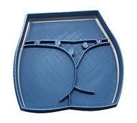 Cuticuter Ocasiones Especiales Culo Cortador de Galletas, Azul, 8x7x1.5 cm