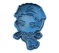 Cuticuter Otabek Yuri On Ice Cortador de Galletas, Plástico, Azul, 8x7x1.5 cm