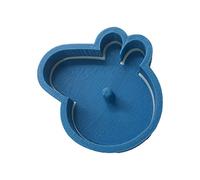 Cuticuter Peppa Pig 10cm Pulsador de Hamburguesas, Plástico, Azul