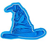 Cuticuter Sombrero Seleccionador Harry Potter Cortador de Galletas, Plástico, Azul, 8x7x1.5 cm