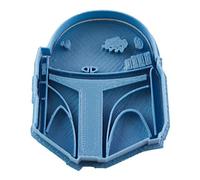 Cuticuter Star Wars Boba Fett Cortador de Galletas, Plástico, Azul, 8x7x1.5 cm