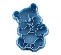 Cuticuter Winnie The Pooh Cortador de Galletas, Plástico, Azul, 8x7x1.5 cm