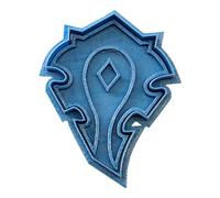 Cuticuter Wow Horda Cortador de Galletas, PLA, Azul