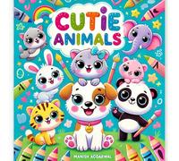 Cutie Animals: Cute Animal coloring book