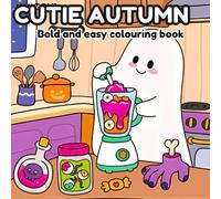 Cutie Autumn: Bold and Easy colouring book