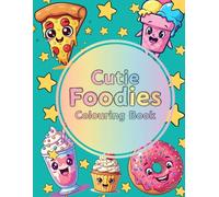 Cutie Foodies Colouring Book