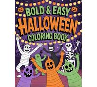 Cutie Halloween: Bold and Easy Adorable Spooky Creatures, Playful Monsters, and Enchanting Autumn Designs for Young Artists Coloring Book For Kids