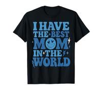 Cutie I Have the Best Mom in the World Mothers Day for Boy Camiseta