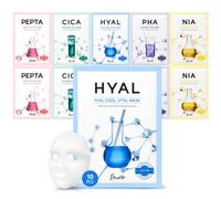 CUTIE MANGO SHIONLE10 Combo Pack Una mascarilla facial vital de 5 tipos Essence Cuidado de la piel coreano Autocuidado Tratamiento de spa en casa