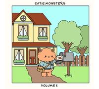 Cutie Monsters Coloring Book Volume 1: A Sweet Cozy Coloring Book Inspired by Everyday Life