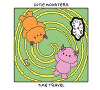 Cutie Monsters Time Travel Coloring Book: A Sweet Cozy Coloring Book Inspired by Iconic Moments in History