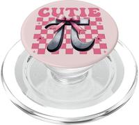 Cutie Pi Day 3.14 Maestro de matemáticas Amante de matemáticas Chica Coqueta Arco PopSockets PopGrip para MagSafe