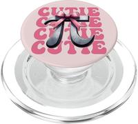 Cutie Pi Day 3.14 Maestro de matemáticas Amante de matemáticas Chica Coqueta Arco PopSockets PopGrip para MagSafe