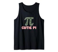 Cutie Pi Matemáticas Entusiasta Álgebra Geometría Aritmética Camiseta sin Mangas