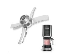 CUTIECLUB Hoja de paleta de acero inoxidable de repuesto compatible con máquinas de helado Ninja Creami serie NC300UK, piezas de mezcla para accesorios de helado Ninja NC299AMZ, NC301, CN305A, CN301CO