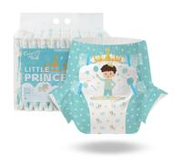 CutiePlusU Pañal adulto 10 piezas Little Castle Prince Bragas Desechables para Incontinencia con Bucles(Large 37"-47")