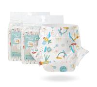 CutiePlusU Pañales para adultos, 20 unidades, bragas para incontinencia con pestañas, succión nocturna, Genius Baby (mediana de 28 a 38 pulgadas)