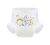 CutiePlusU Pañales para adultos 3 unidades, superficie seca, máxima absorción durante la noche, pañales desechables para incontinencia - Baby Dinosaur White (L37"-47")