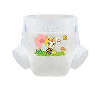 CutiePlusU Pañales para adultos 3 unidades, superficie seca, máxima absorción durante la noche, pañales desechables para incontinencia - Honey Bee White (M 28"-38")