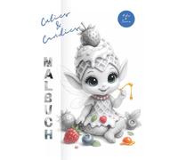 Cuties & Candies - Malbuch (inkl. Mini-Flipbook): Zuckersüße 3D-Motive für Kinder & Jugendliche | Zuckerfeen, Marshmallows & Bonbons zum Ausmalen | Kreativ, lustig & voller Fantasie