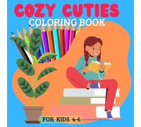 Cuties Pin-Up Coloring Book for Girls Ages 4-6, Easy and Simple Coloring Pages.: Adorable and Fun Illustrations for Little Girls - Easy and Simple Coloring Pages to Inspire Creativity.