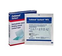 Cutimed Sorbact W pósito para heridas 10,16 x 10,16 cm, estéril, 7266201 - Vendido por: Paquete de uno