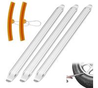 Cutiolly Desmontadora de Neumáticos,3pcs Palanca Desmontadora para Neumáticos 30cm,Desmontables Moto,Desmontadora de Neumaticos Moto,Palancas De Neumáticos De Acero,para Motos,Bicicletas y Coches
