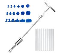 Cutiolly Kit Extractor Abolladuras Coche,29pcs Kit Dent Repair Herramientas,Kit Eliminador Abolladuras Carrocería,Herratamientas Reparación Reparador Abolladuras Tool Pluma Reparación Abolladuras