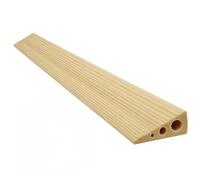 CUTIS Rampa de umbral de puerta, 90 x 8 x 2 cm, para silla de ruedas, de goma maciza, superficie antideslizante, para silla de ruedas, andador, robot aspirador, cochecito (amarillo pálido)