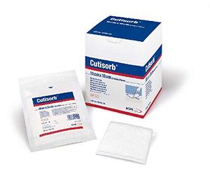 Cutisorb - Compresas absorbentes no estériles (15 x 25 cm, 100 unidades)