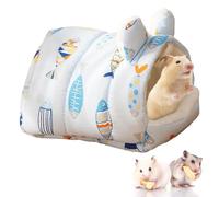 CutitiUU 19 * 19 CM Paquete de 1 Camas para cobayas,Cama para cobayas,Casa para Conejo,Casa de Cama de cobayas,Cama cálida para cobayas,Hideout para cobayas,hámsters,Conejos,Chinchilla (Pez)