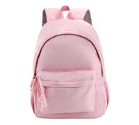 CutitiUU Mochilas Escolares,Bolso de hombro de nylon ligero para estudiantes,Mochila Escolar Adolescente,Mochila Instituto Chica Chico Mochila Ordenador Portátil Trabajo Casual Bolsa (Rosa)