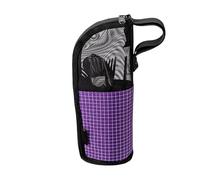 Cutlery Pouch for Camping, Flatware Travel Case, Reusable Utensil Holder, Compact Design, Easy to Clean, Perfect for Hiking, Bbq, Picnic, Outdoor Adventures, Black, Gray, Purple, 1 Set