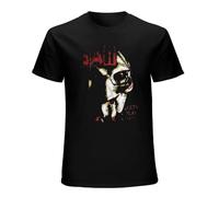 CUTLERY SUIT Death is Coming Saw Movie - Camiseta de doble cara para hombre, de algodón, color negro, talla S, Negro, M