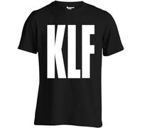 CUTLERY SUIT KLF - Camiseta clásica para hombre, diseño de casa Hardcore Techno Rave Jungle Drum and Bass, Negro, XL