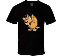 CUTLERY SUIT Muttley Dog Smile - Camiseta gráfica para hombre, Negro, 3XL