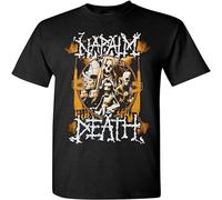CUTLERY SUIT Napalm Death Metal - Camiseta para hombre, Negro, XL