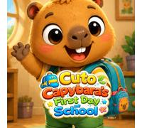 Cuto Capybara's First Day at School: A Heartwarming Bedtime Picture Book for Toddlers and Preschoolers About Courage, Friendship, New Beginnings and Family Love age 3-7 (Mom Tell me a Story)