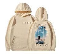 CUTTE Inspirado En Ninho Jefe Sudadera con Capucha | Estampado Gráfico Oversized | Streetwear Hip Hop Unisex (Sí.,M)