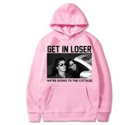 CUTTE para Fans De Heated Rivalry | Sudadera “Get In Loser We‘re Going To The Cottage” Shane & Ilya Hockey Romance Meme-Pink||x_l