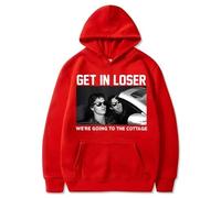 CUTTE para Fans De Heated Rivalry | Sudadera “Get In Loser We‘re Going To The Cottage” Shane & Ilya Hockey Romance Meme-Red||x_s