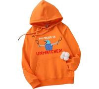 CUTTE Sudadera con Capucha Slay The Spire “My Power Is Unmatched” | Estilo Pixel Art Retro, con Bolsillo Canguro para Hombre Y Mujer, Streetwear Casual-Yello||x_l