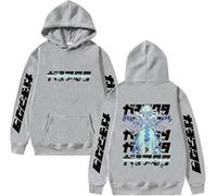 CUTTE Sudadera Gachiakuta Rudo con Capucha | Estampado Gráfico Manga, Streetwear Japonés Unisex, Top Casual para Fans-Grey||l