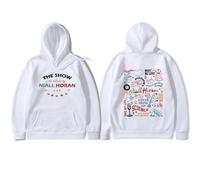 CUTTE Sudadera Niall Horan The Show con Estampado - Unisex Estilo Y2K, Harajuku Streetwear para Hombre Y Mujer (Blanco,M)